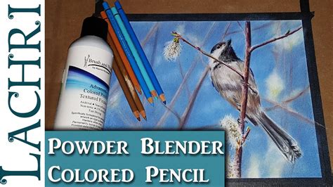 colored pencil powder blender